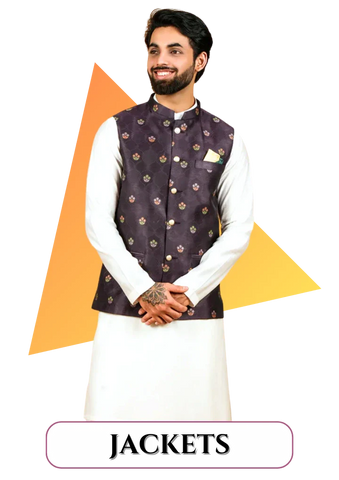 Men’s Ethnic Jacket – Shubh Ho