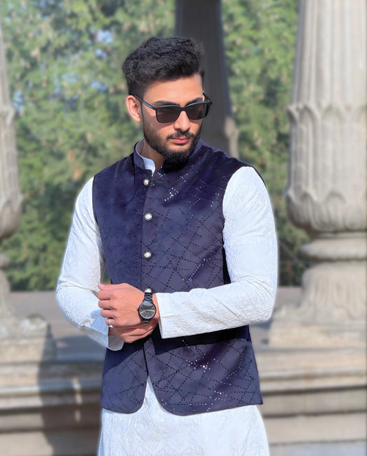 Premium Men’s Regal Velvet Jacket Festive & Wedding Wear