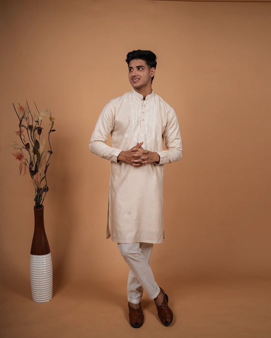 Designer Embellishments Men’s Festive Kurta Set