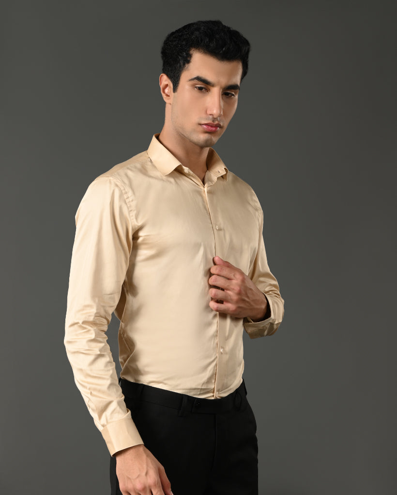 linen blend casual shirt men leaf print
