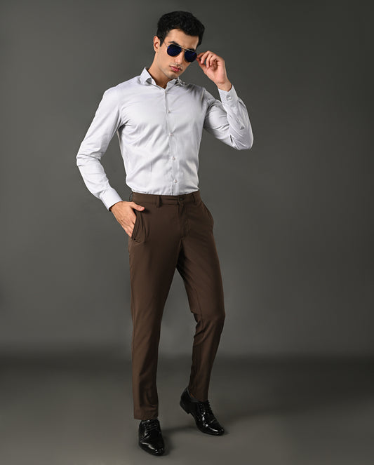pure cotton apple cut casual shirt men