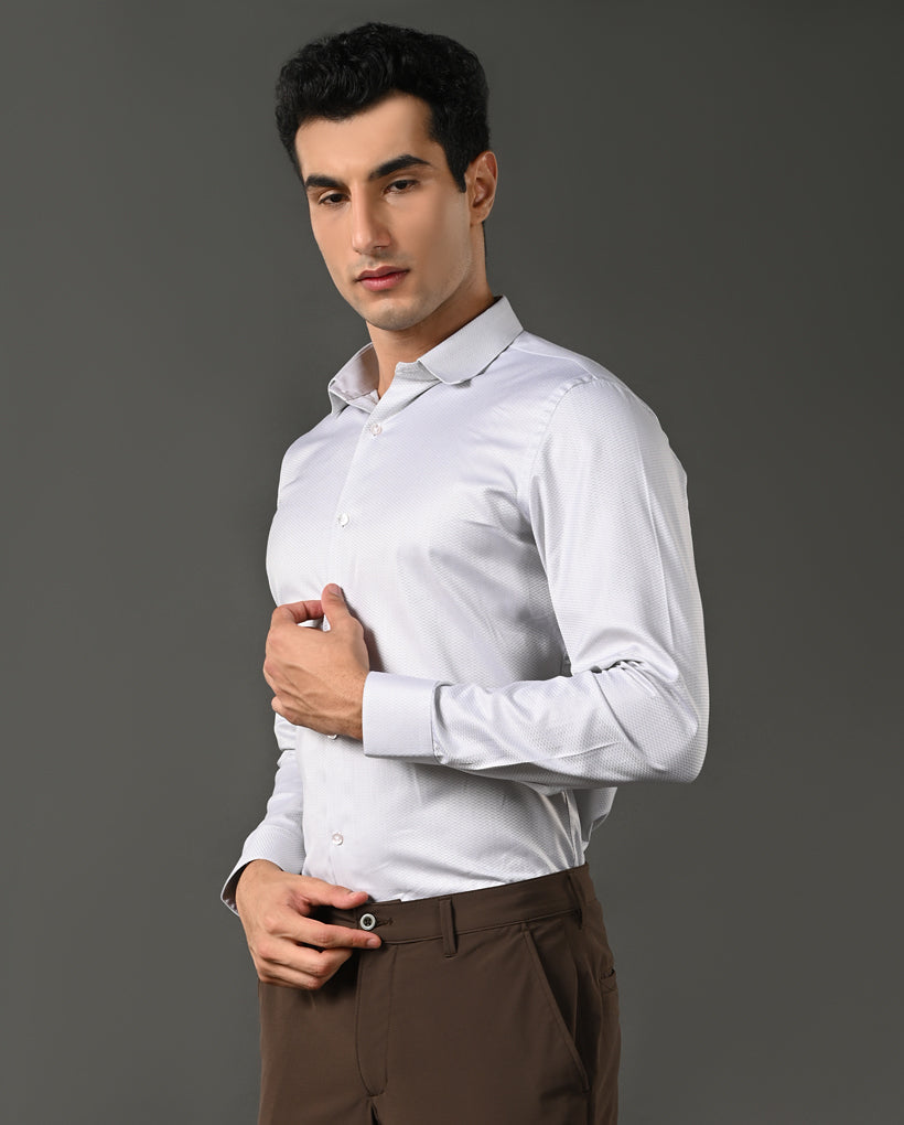 pure cotton apple cut casual shirt men
