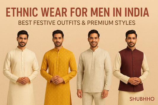 Best festive outfits for men in India | Ethnic Wear for Men