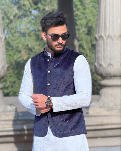 Premium Men’s Regal Velvet Jacket  Festive & Wedding Wear