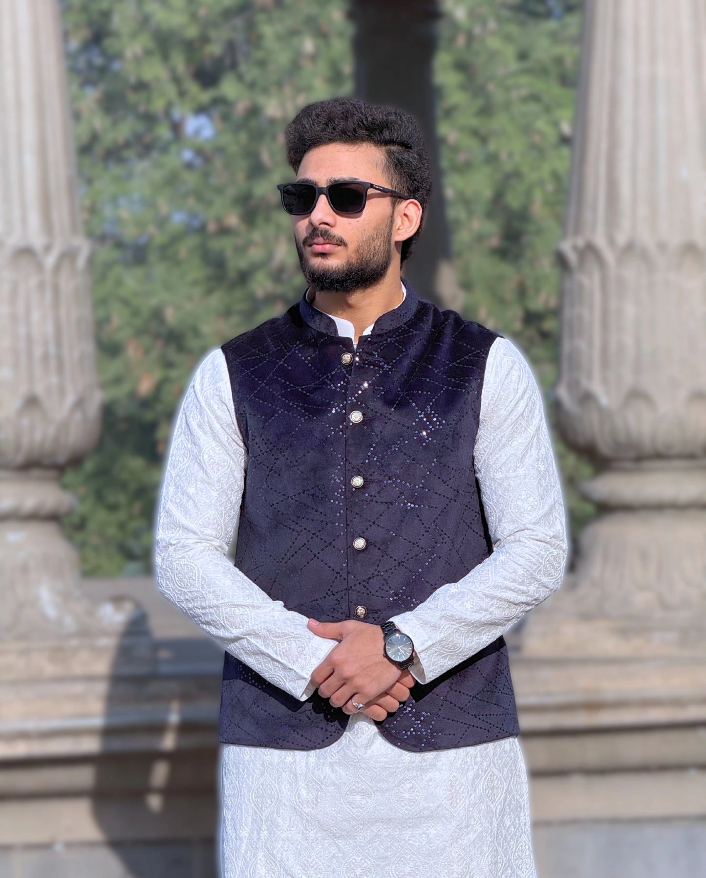 Premium Men’s Regal Velvet Jacket  Festive & Wedding Wear