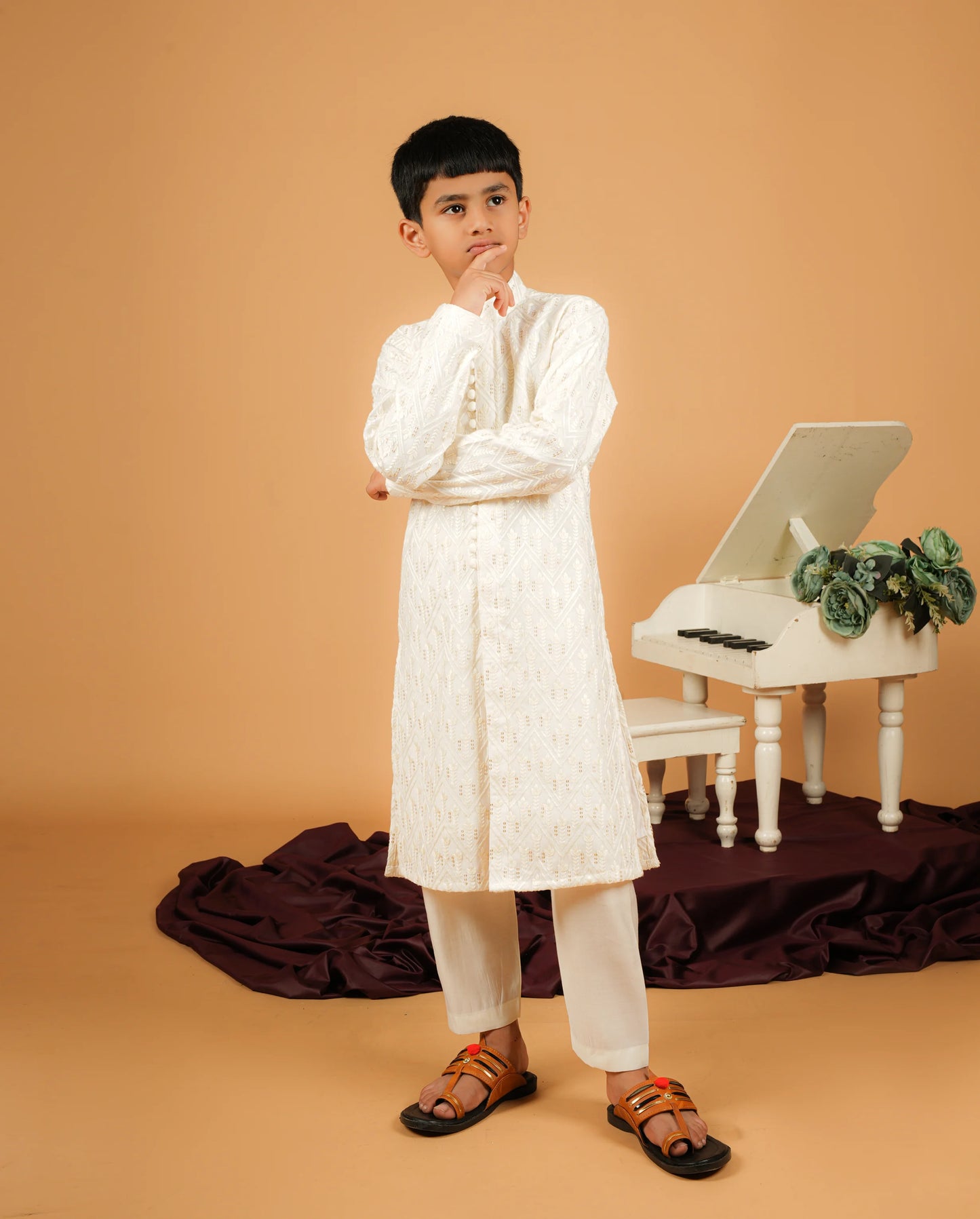 Exclusive Kids' Kurta – High-Quality Cultural Attire for Celebrations