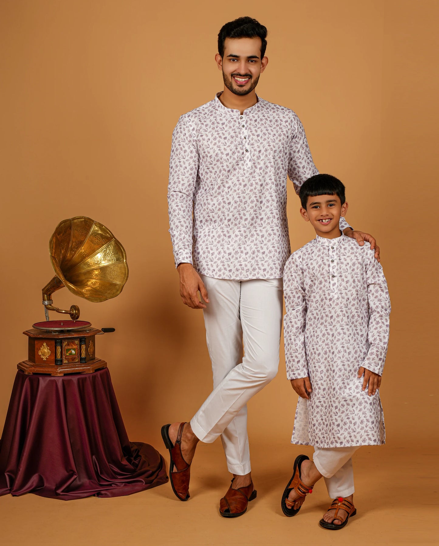 Luxury Dad and Son Kurta Set – Wedding Special