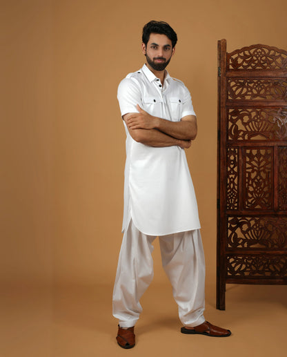 White_Pathani_Kurta_Set_for_Men